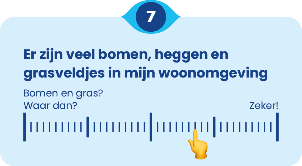 Vraag: Er zijn veel bomen, heggen en grasveldjes in mijn woonomgeving