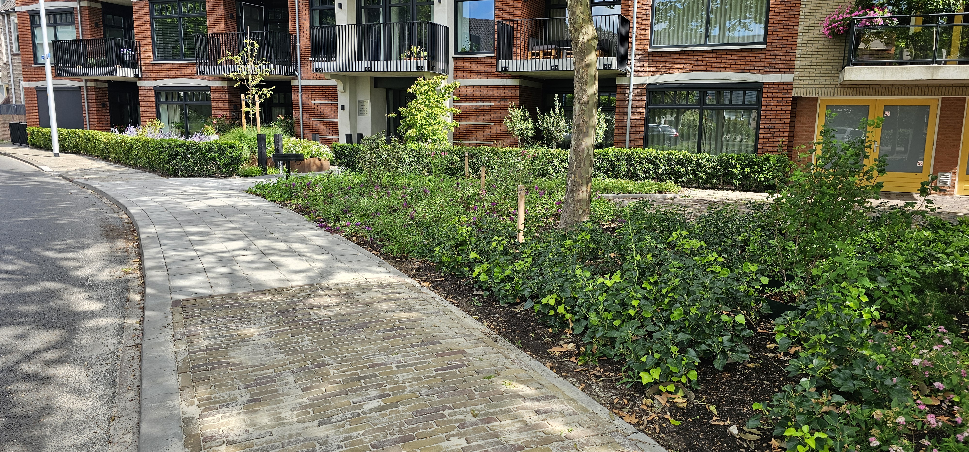 Poulinkstraat na aanleg