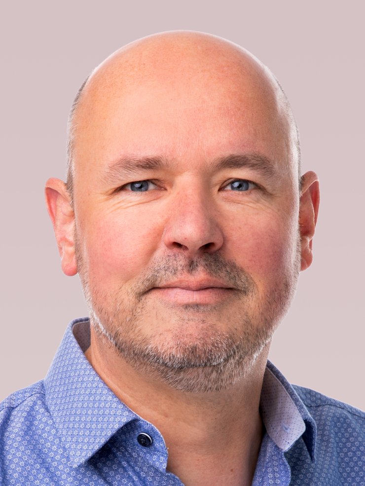 Portretfoto van Arjen Reefman