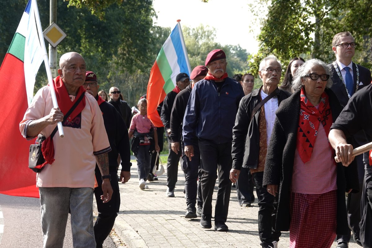 Herdenking 75 jaar Molukkers in Almelo