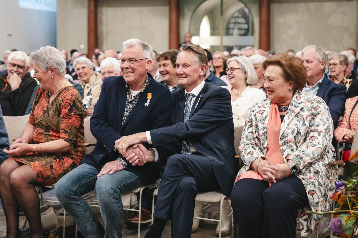 Koninklijke onderscheiding Erik Timmer en Aard Ek